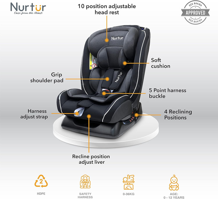 صندلی ماشین کودک و نوزاد Nurtur Otto