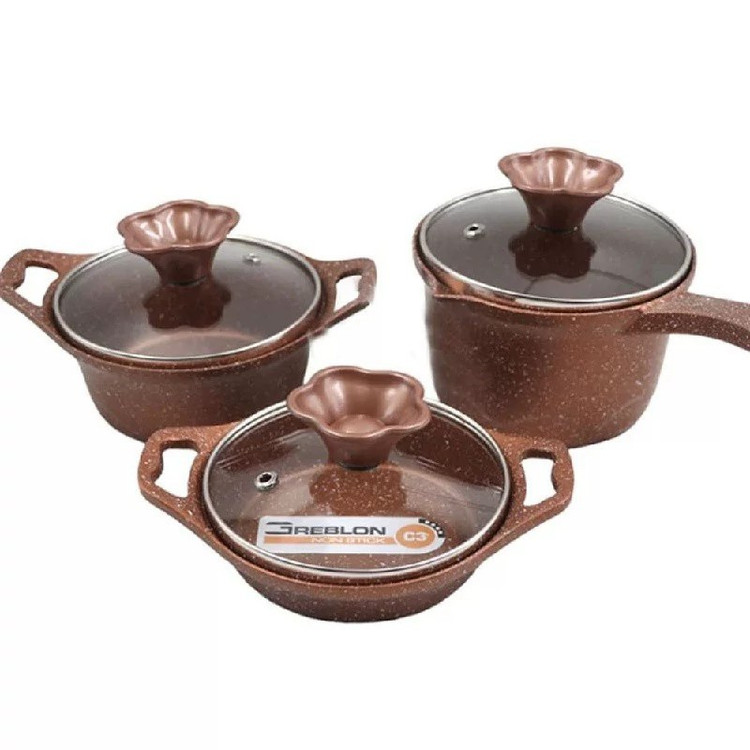 سرویس قابلمه مخصوص کودک چدن 5 پارچه pilau