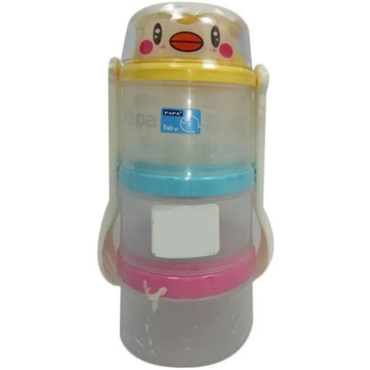 انبار غذا با قاشق و چنگال طرح جوجه papa baby