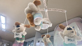 آویز بالای تخت چراغدار لاولی بیبی Lovely Baby